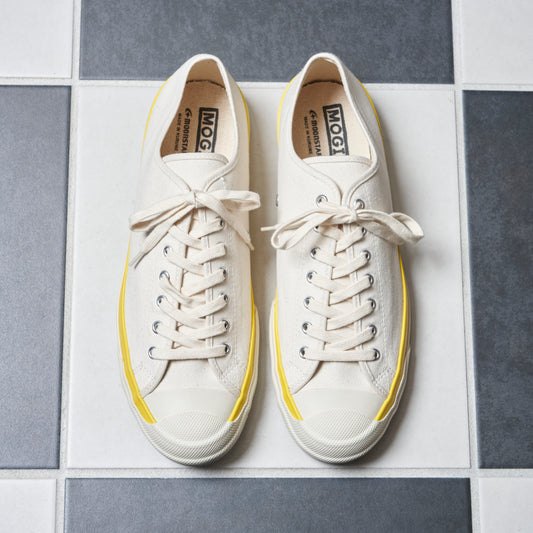 MOGI × moonstar / 別注 WHITEスニーカー(LEMON/ ORANGE)