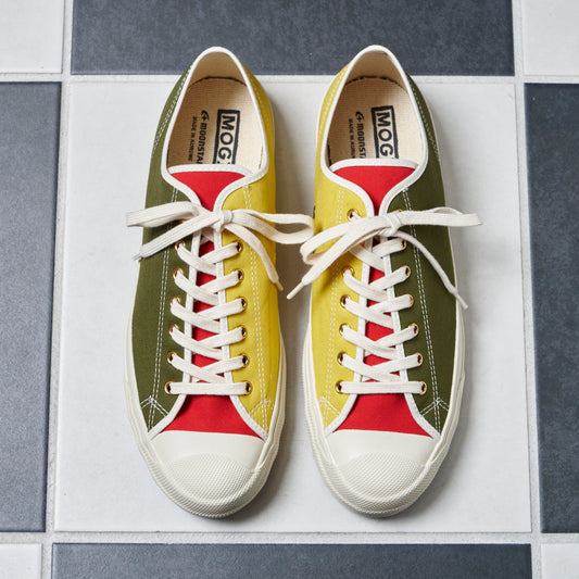 MOGI × moonstar  / 別注 RASTA TRICOLOUR スニーカー