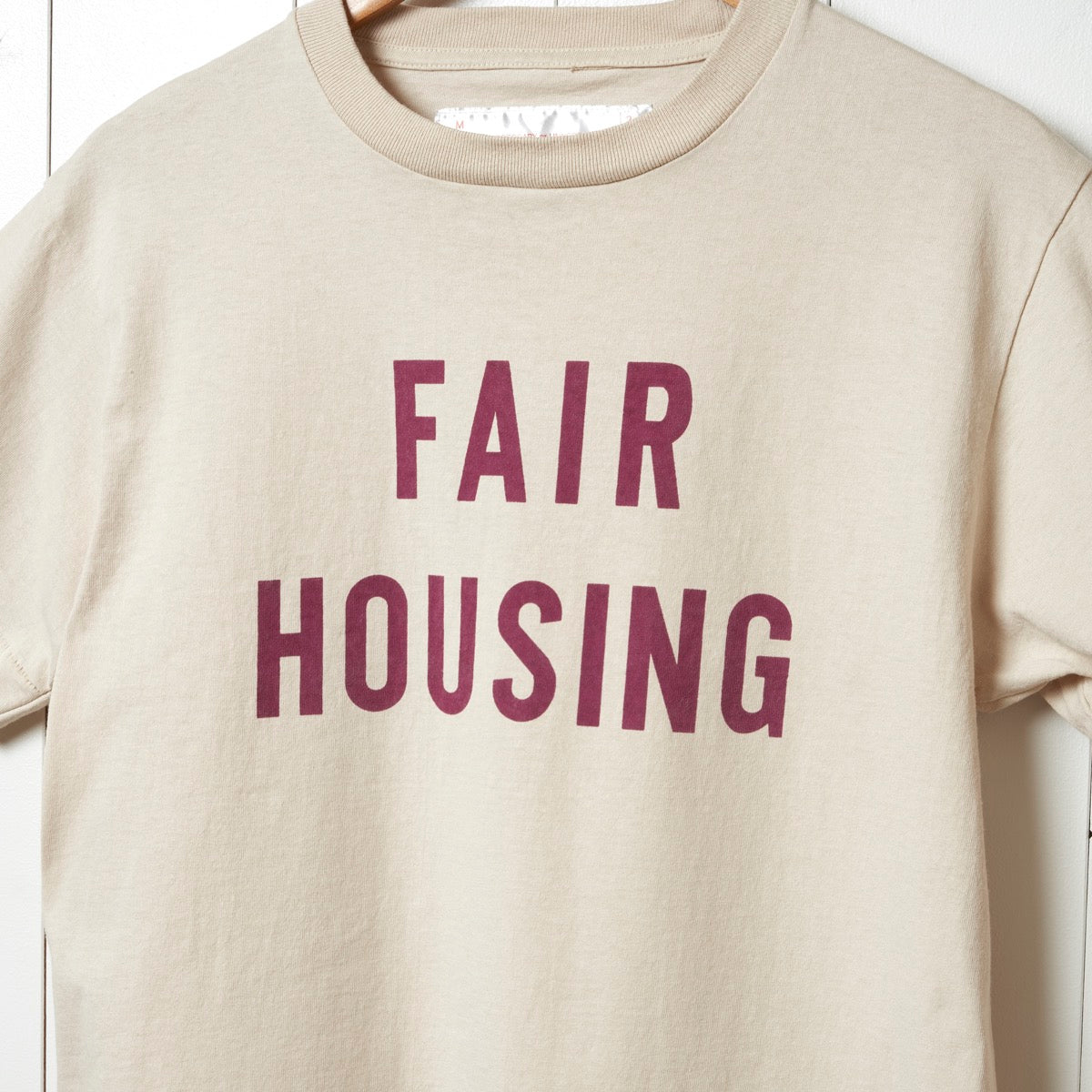 MOGI × NECESSARY or UNNECESSARY / 別注 FAIR HOUSING Tシャツ