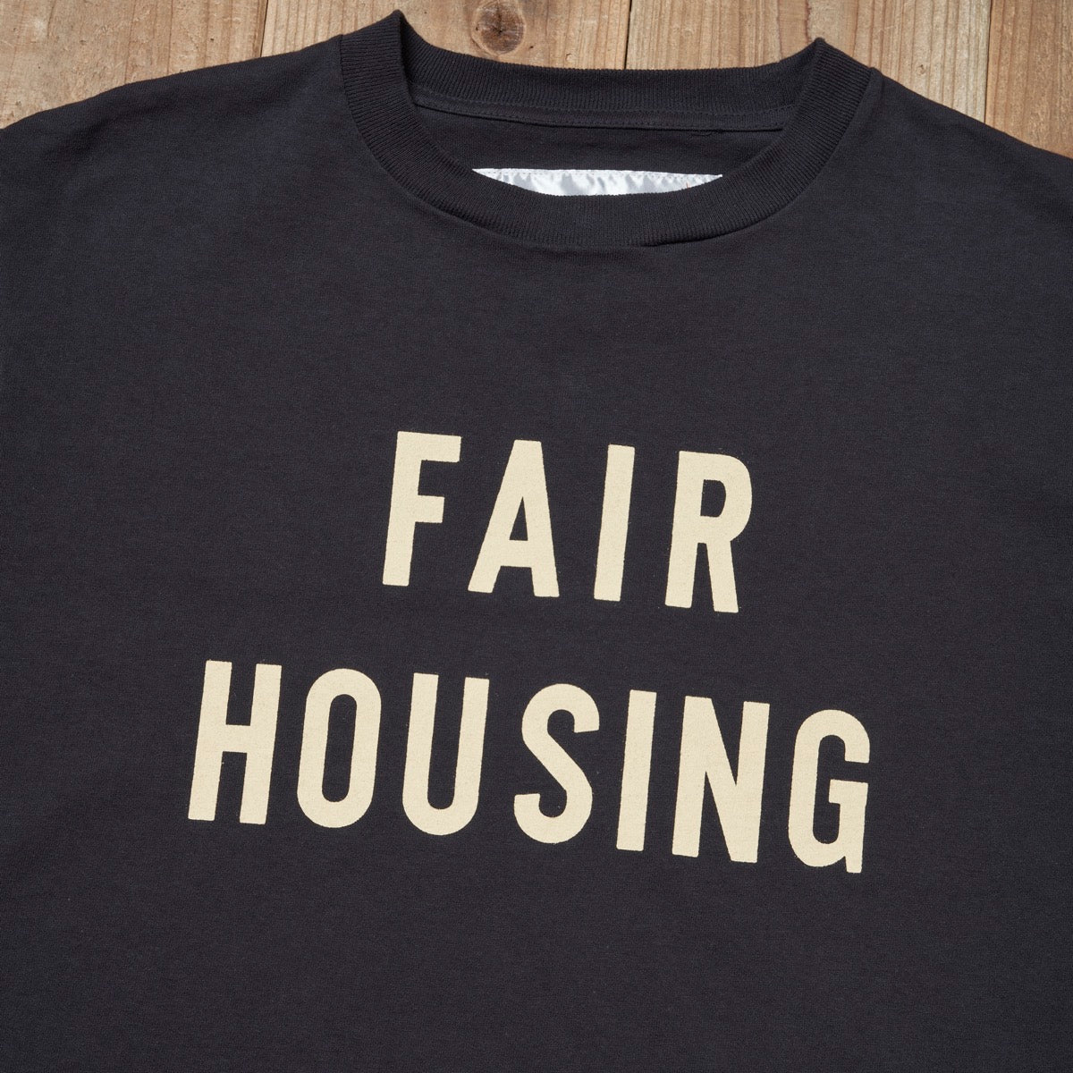 MOGI × NECESSARY or UNNECESSARY / 別注 FAIR HOUSING Tシャツ