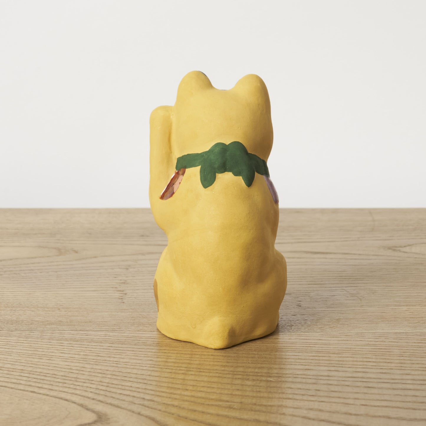釜猫 招き猫 / 別注 花巻人形