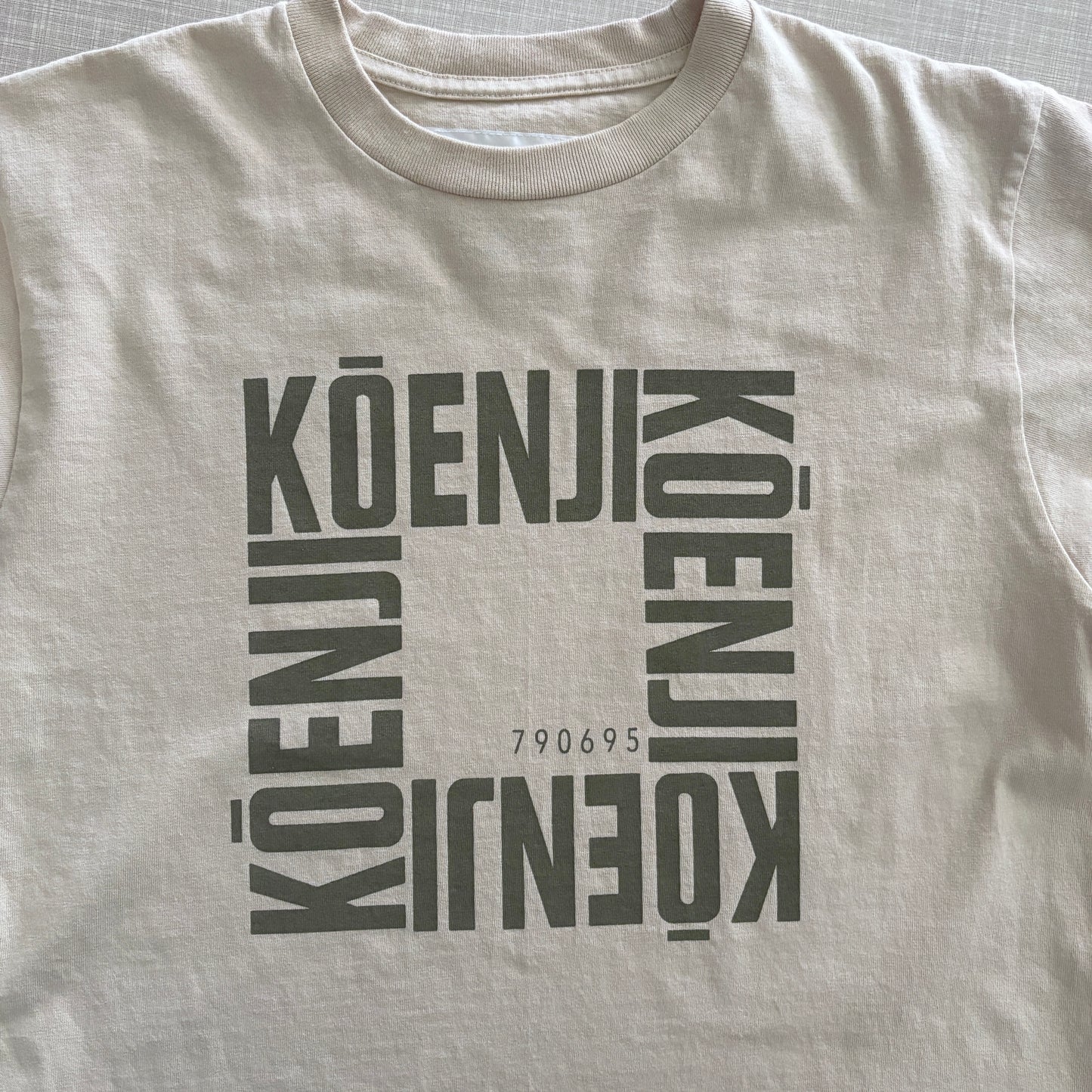 MOGI × NECESSARY or UNNECESSARY/ 別注 SQUARE KOENJI Tシャツ
