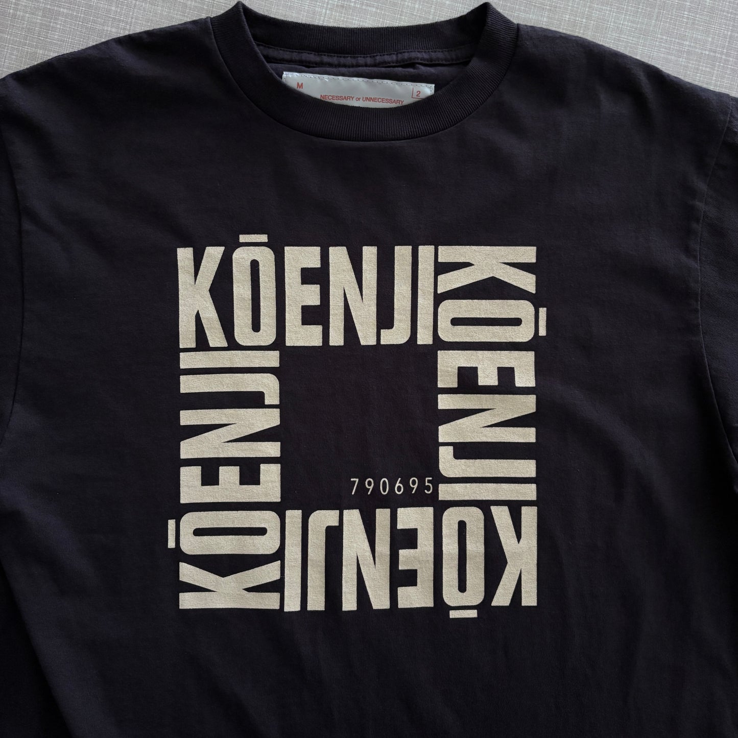 MOGI × NECESSARY or UNNECESSARY/ 別注 SQUARE KOENJI Tシャツ