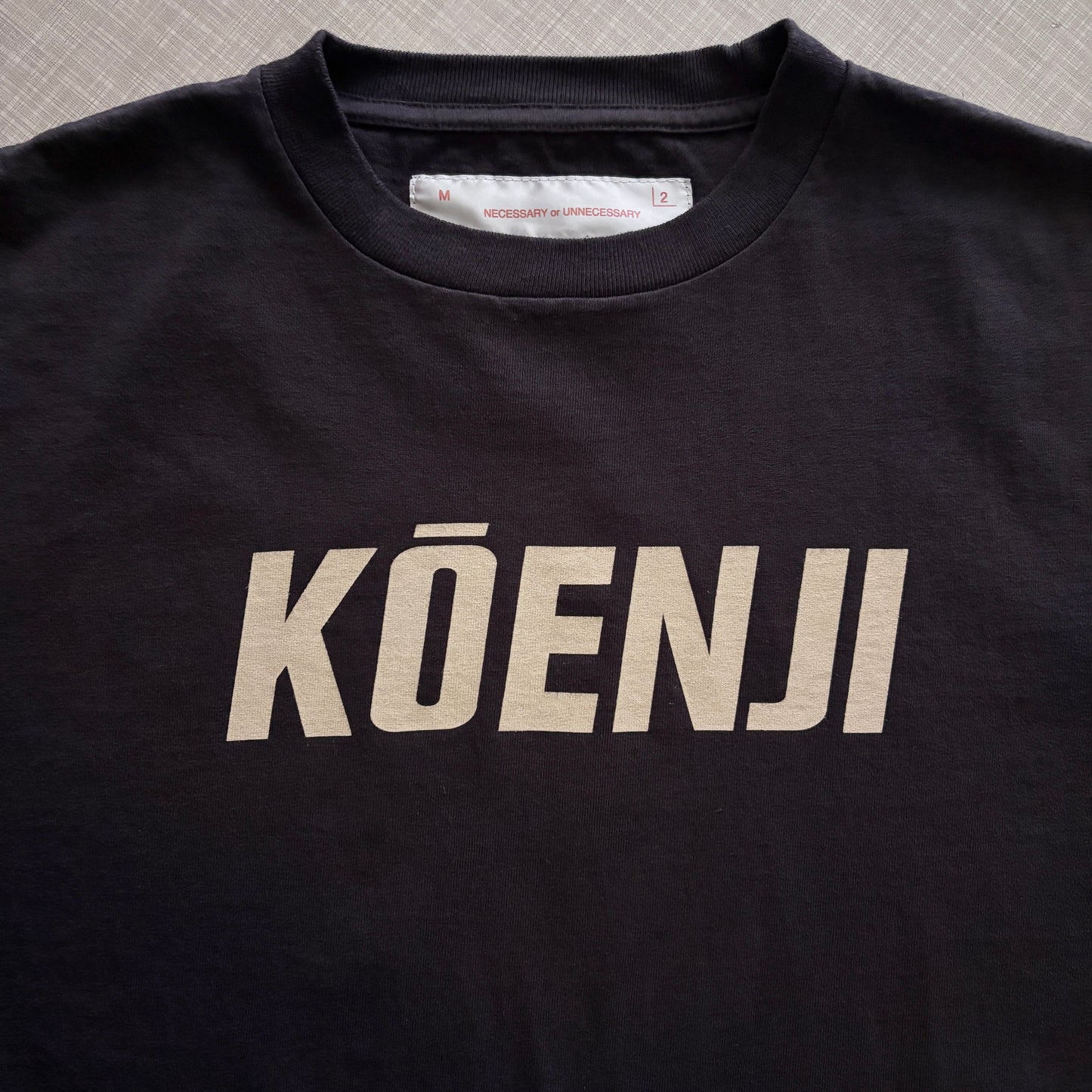 MOGI × NECESSARY or UNNECESSARY / 別注 KOENJI Tシャツ