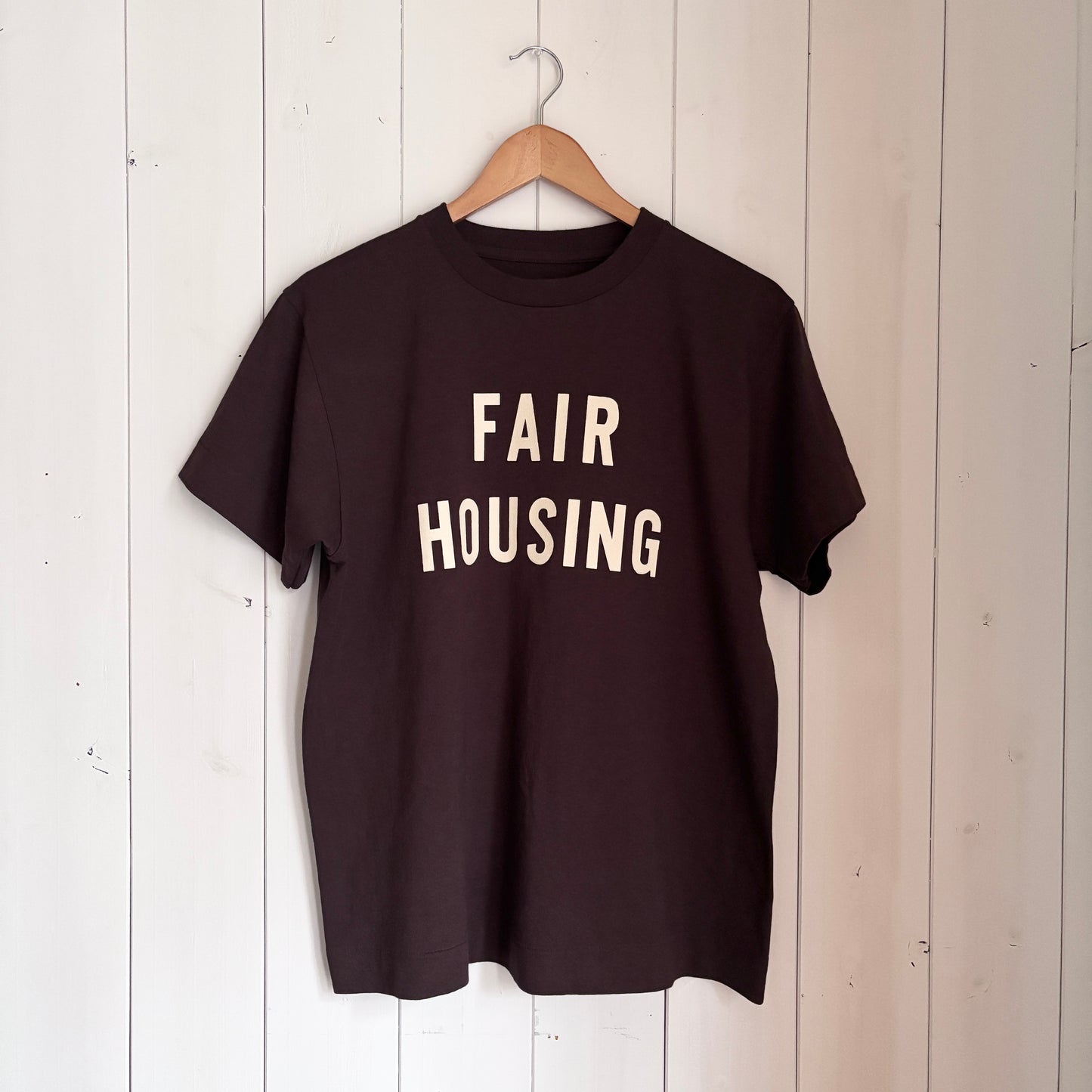 MOGI × NECESSARY or UNNECESSARY / 別注 FAIR HOUSING Tシャツ