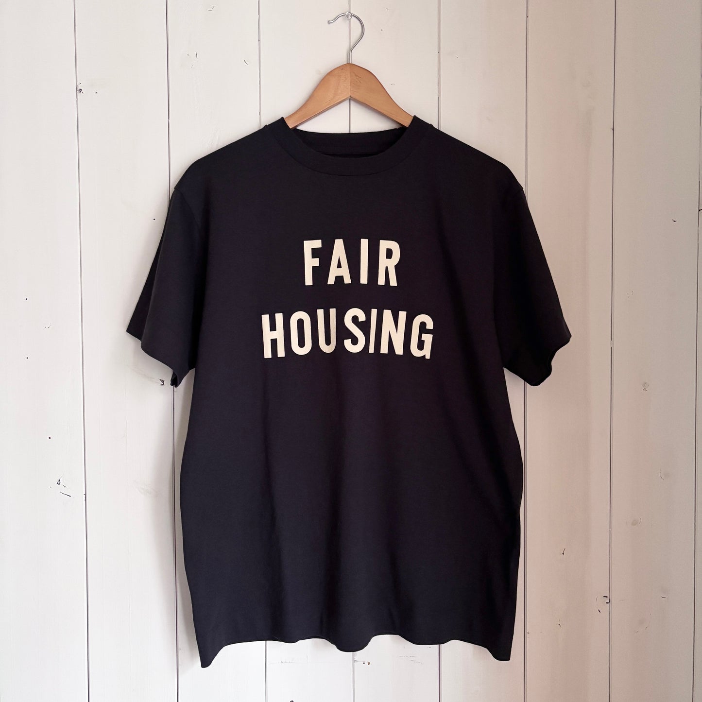 MOGI × NECESSARY or UNNECESSARY / 別注 FAIR HOUSING Tシャツ