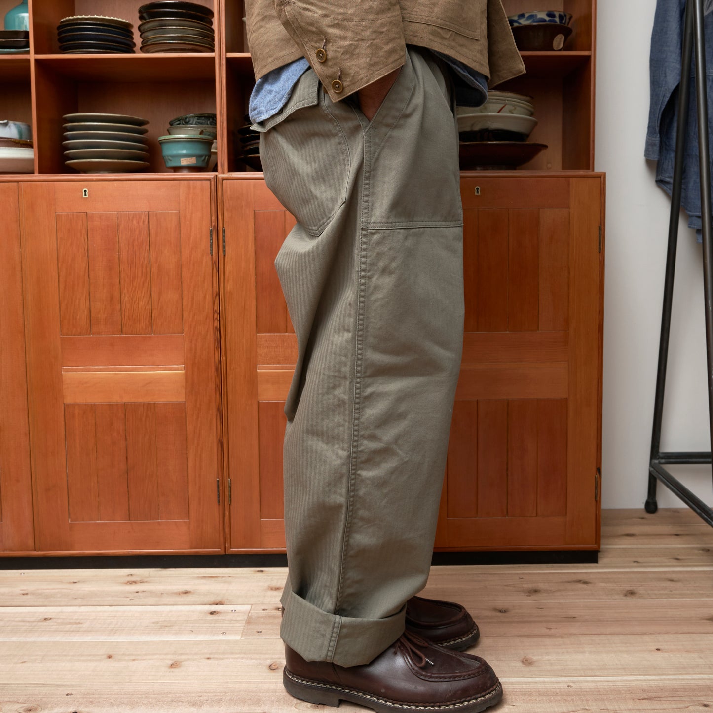 MOGI × NECESSARY or UNNECESSARY / 別注MOGI 40’s US Fatigue Pants