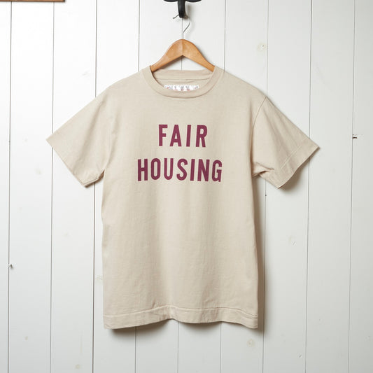 MOGI × NECESSARY or UNNECESSARY / 別注 FAIR HOUSING Tシャツ