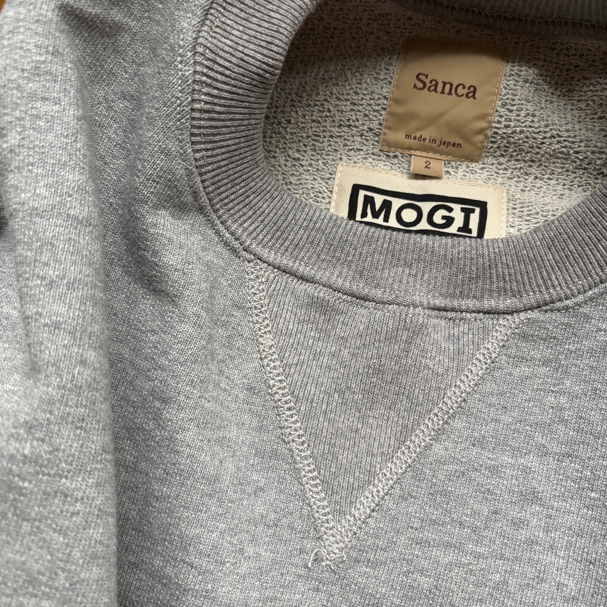 MOGI × sanca / 別注 スウェットシャツ