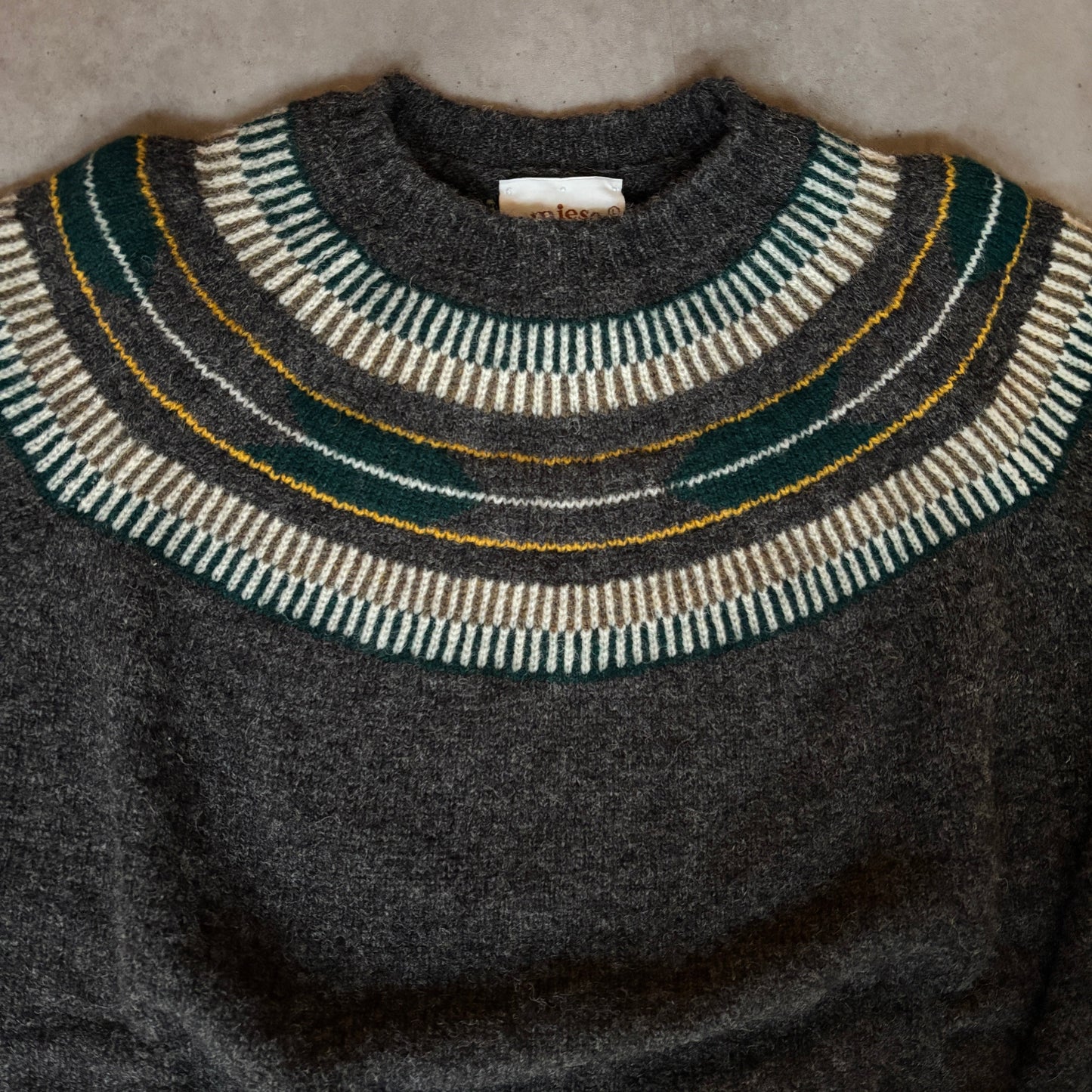 MOGI × JAMIESON'S / MINO CREW SWEATER