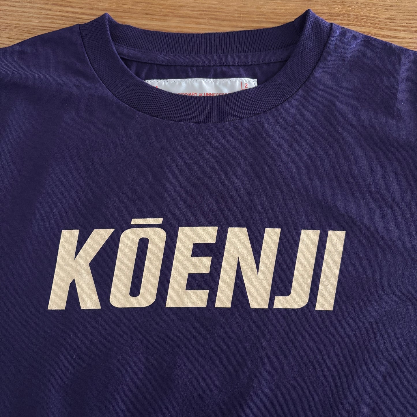 MOGI × NECESSARY or UNNECESSARY / 別注 KOENJI Tシャツ