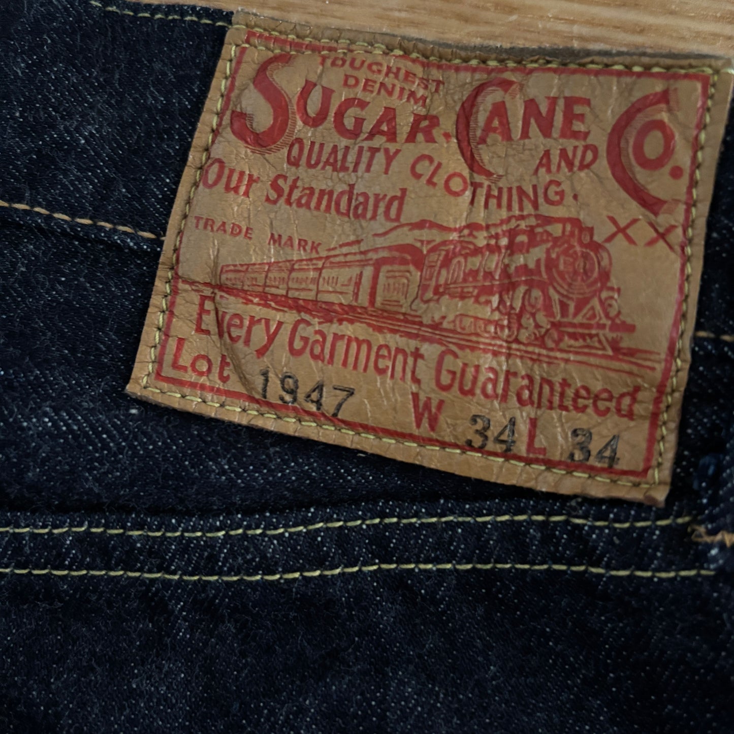 SUGAR CANE / スタンダードデニム 1947モデル