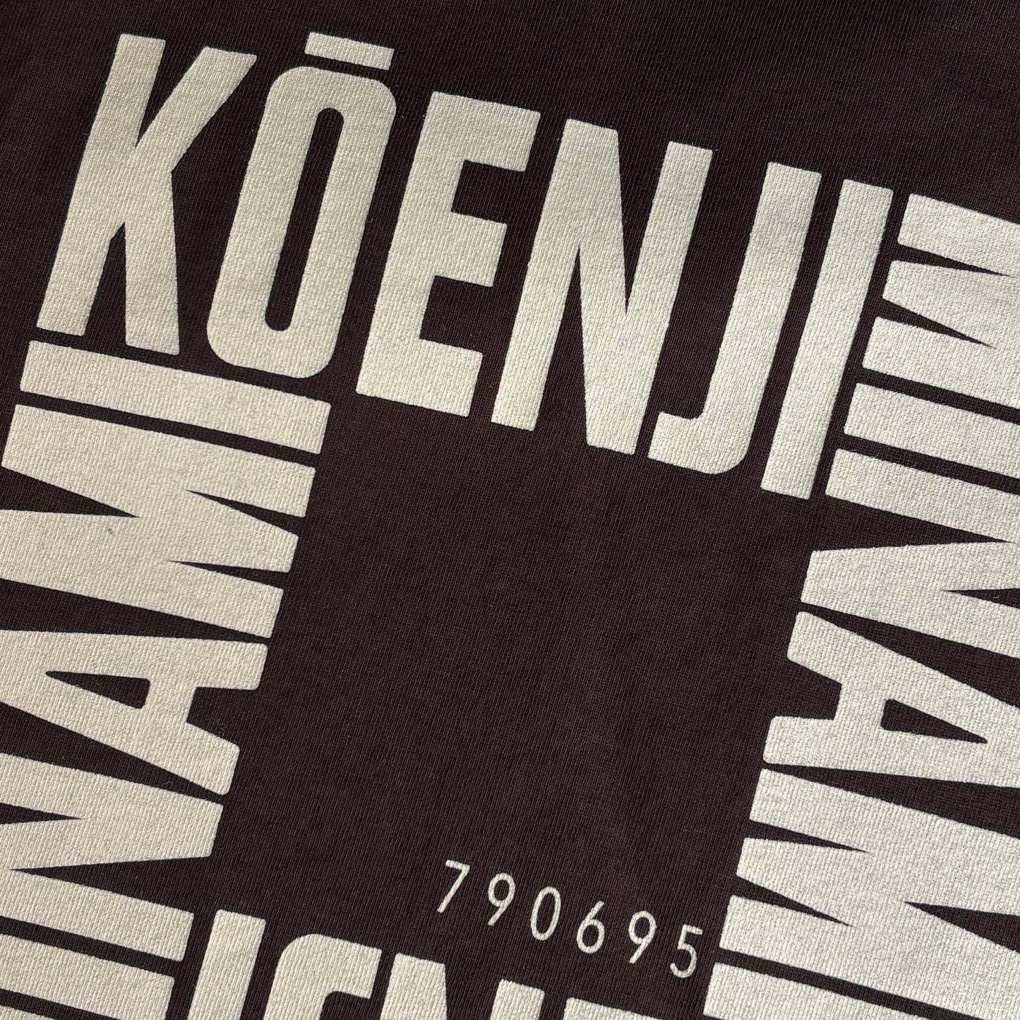 MOGI × NECESSARY or UNNECESSARY / 別注 KOENJI MINAMI Tシャツ