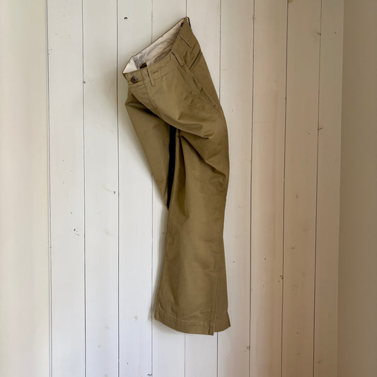 MOGI × NECESSARY or UNNECESSARY / 別注 MOGI 40’s Army Chino Pants / BEIGE